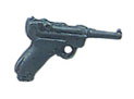 Dollhouse Miniature Lugar Handgun